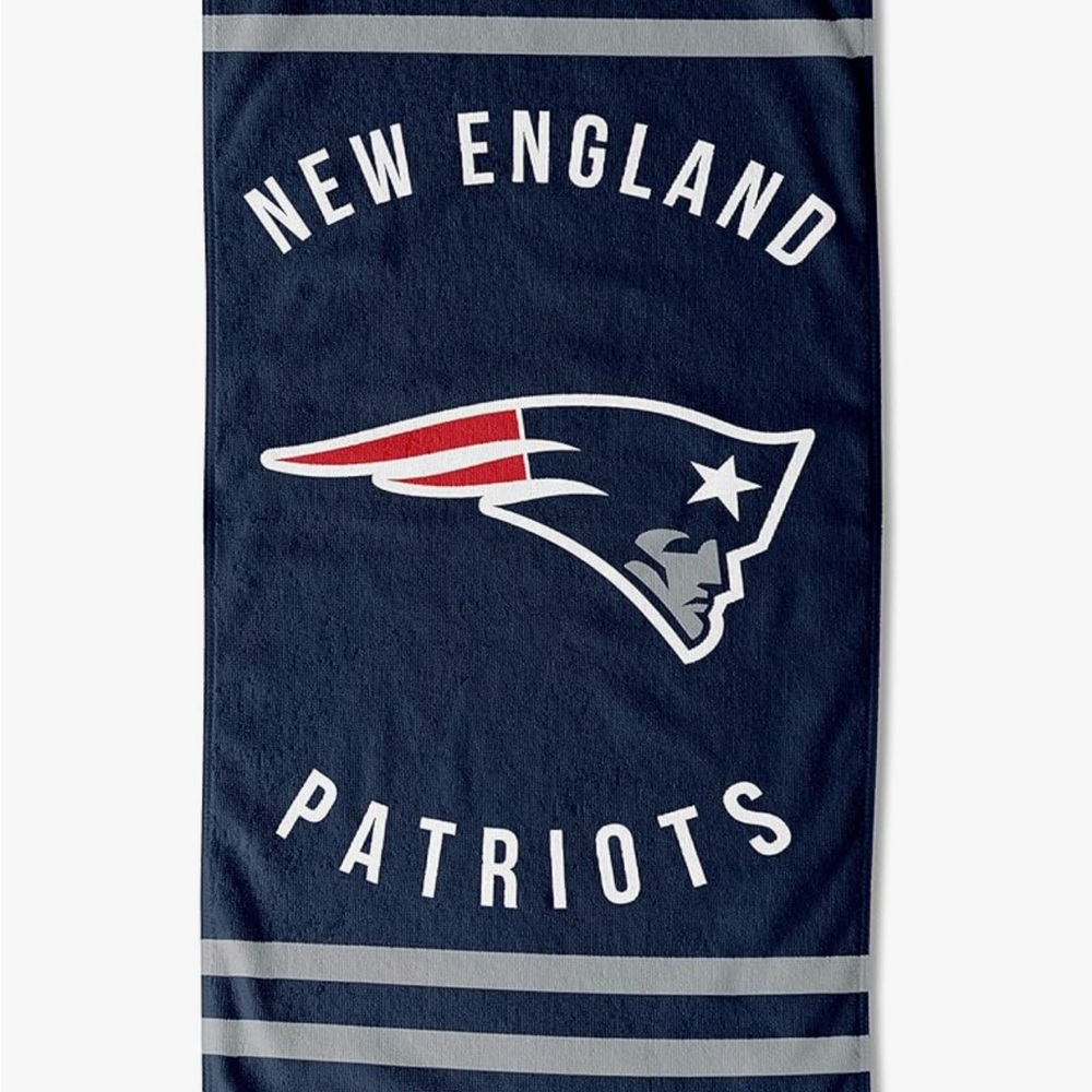 New England Patriots Navy Blue Bath Towel